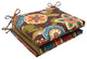 Annie Westport Reversible Squared Corners Seat Cushion, Set of 2