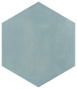 Horizon Hex Aguamarina Porcelain Floor and Wall Tile
