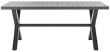 Safavieh Core Dining Indoor-Outdoor Table, Grey