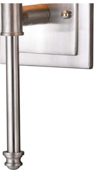 Ritz 1-Light Vanity Satin Nickel