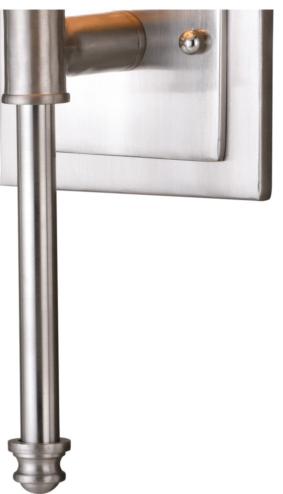 Ritz 1-Light Vanity Satin Nickel