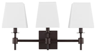 Safavieh Clelia 3Lt 21.25" Wall Sconce, Black