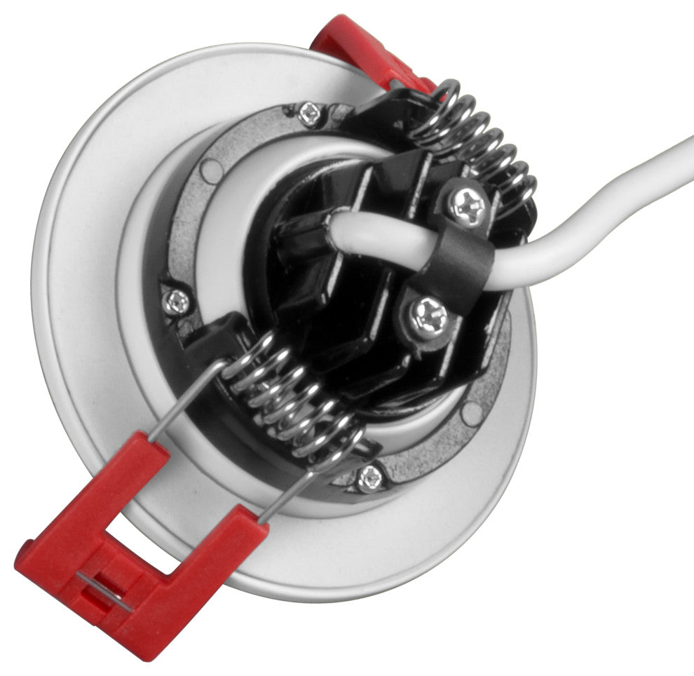 2" LED Gimbal Recessed Downlight, White, 2700k