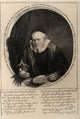 Rembrandt van Rijn "Portrait de Jean Corneille Sylvius, B280" Heliogravure
