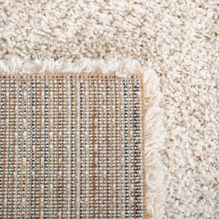 Safavieh Evolution Shag Area Rug, EVO520, Ivory, 6'7"x6'7" Square