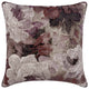 Purple Cotton Sequins Embroidery Rose 24"x24" Pillow Cover - Munstead Wood Rose