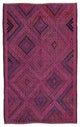 Rug N Carpet - Handwoven Anatolian 5' 11'' x 9' 6'' Unique Wool Kilim Rug