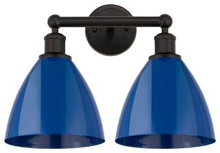 Innovations 616-2W-OB-MBD-75-BL 2 Light Bath Vanity Light, Oil Rubbed Bronze