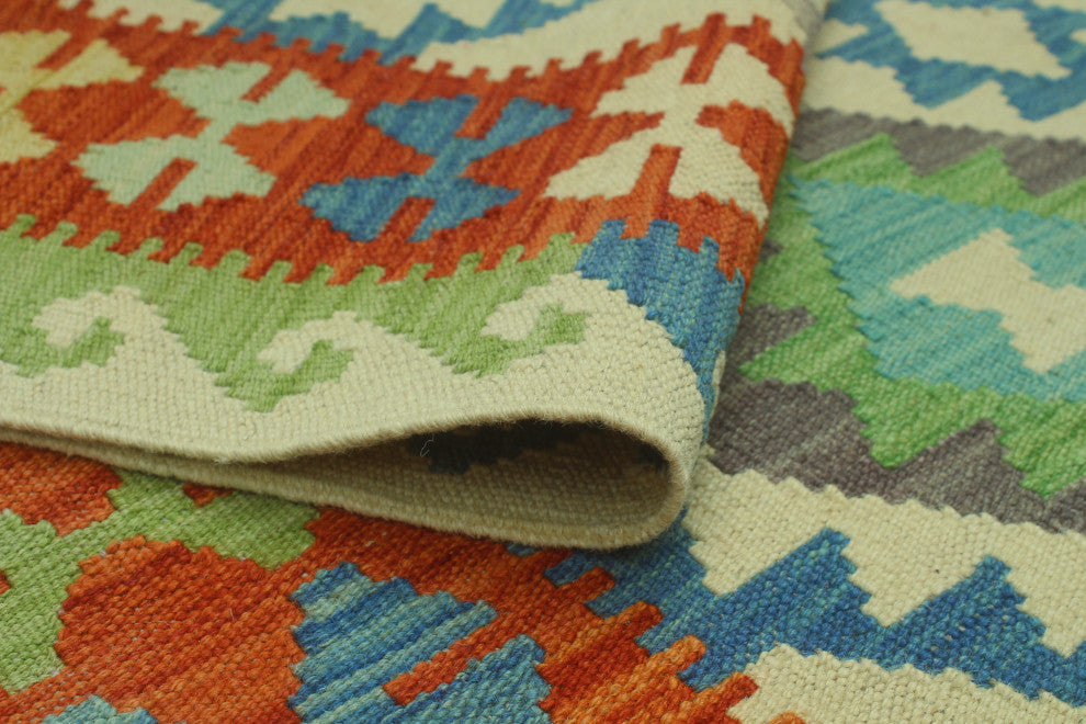 Sangat Kilim Mefkure Ivory Rug