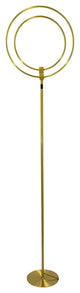 Brightech Eclipse Modern LED Torchiere Floor Lamp, Brass