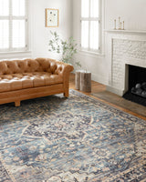 Loloi II Printed Hathaway Navy/Multi Area Rug, 2'x5'
