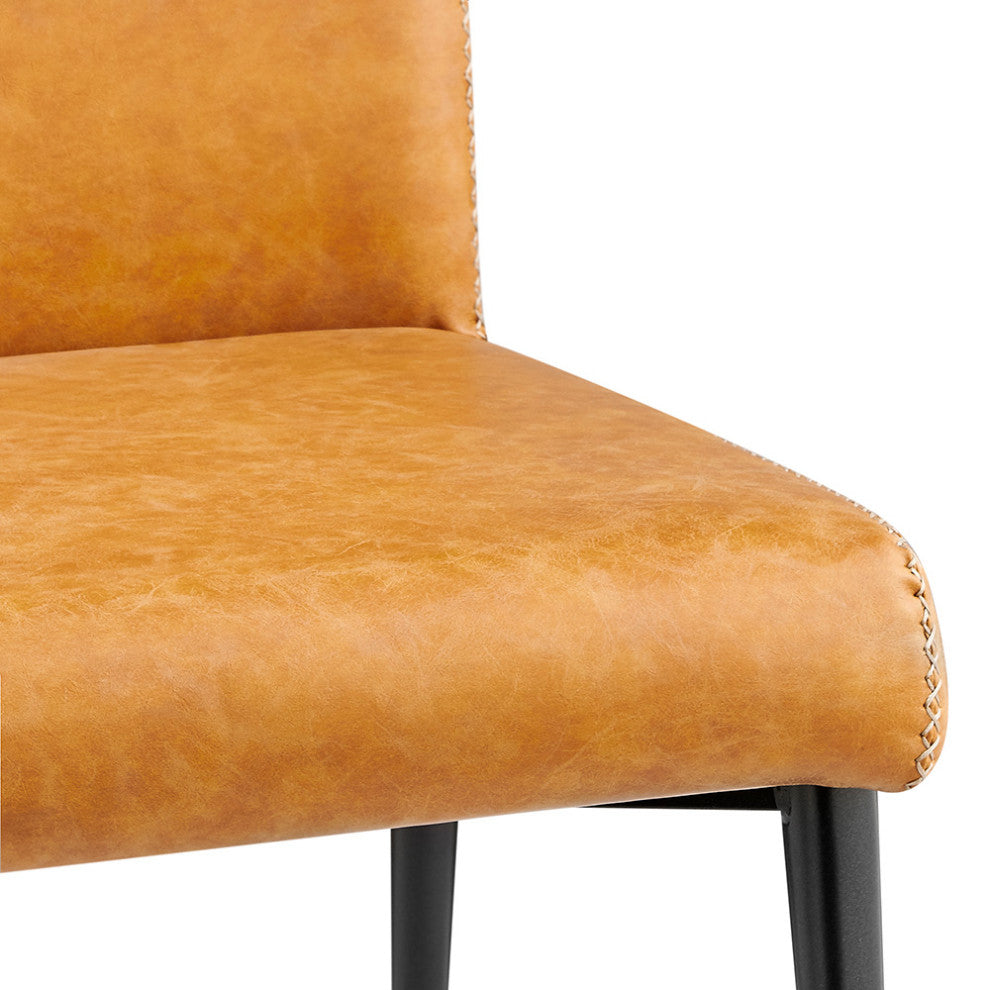 Kevin PU Dining Side Chair,, Set of 2