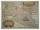 'Map of the Pacific, 1589' Canvas Art by Abraham Ortelius