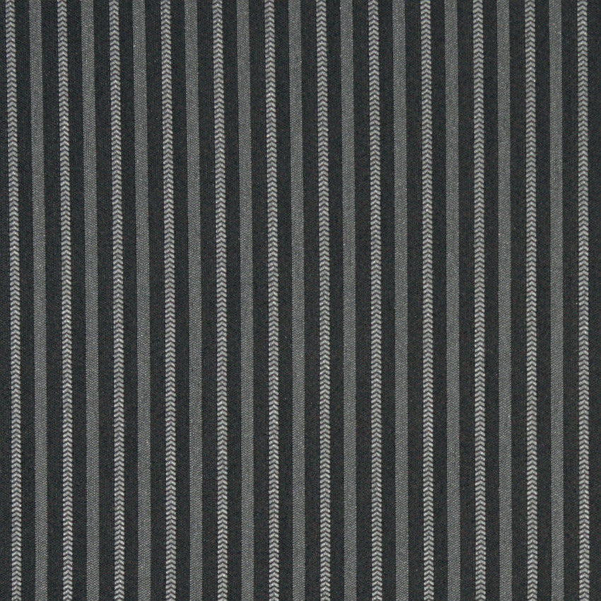 Grey Striped Heavy Duty Crypton Fabric By The Yard