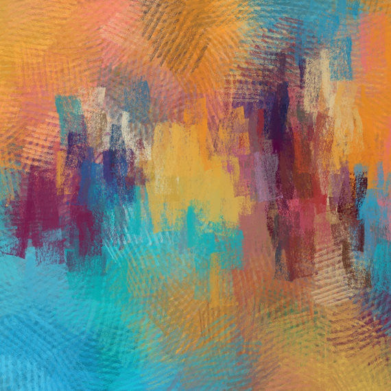 Improvisation Canvas Print By Irena Orlov, 36"x36"