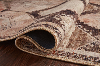 Loloi II Printed Wynter WYN-08 Graphite, Blush Area Rug, 2'6"x7'6"
