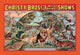 Christy Bros. 5 Ring Wild Animal Shows- Canvas Poster 20" x 30"