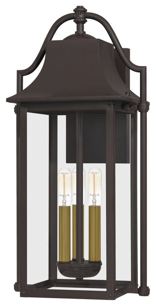 Manning 3-Light Outdoor Sconce, Western Bronze