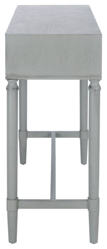 Berri 2 Drawer Console Table Distressed Grey