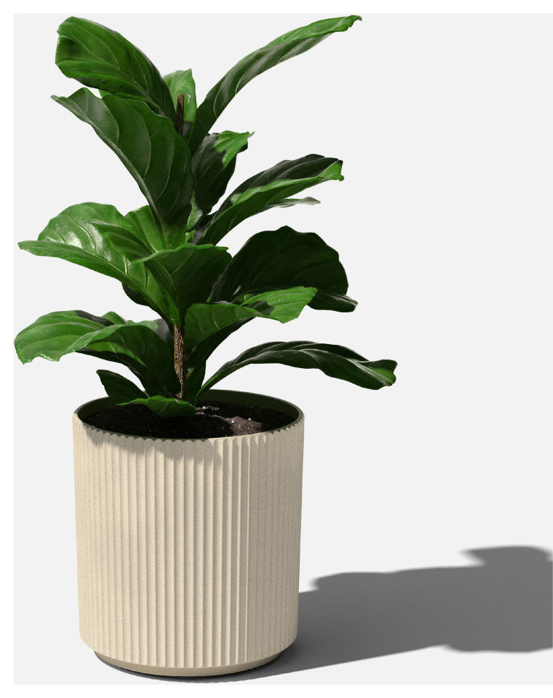 Veradek Demi Series Planter, Sand, 20", 1 Pack