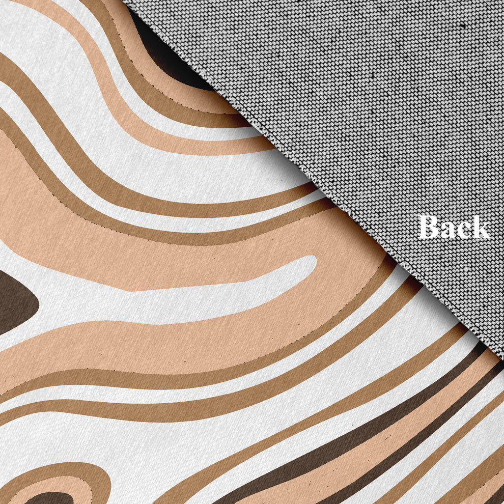 Agate Rug, Brown, 4'x6'