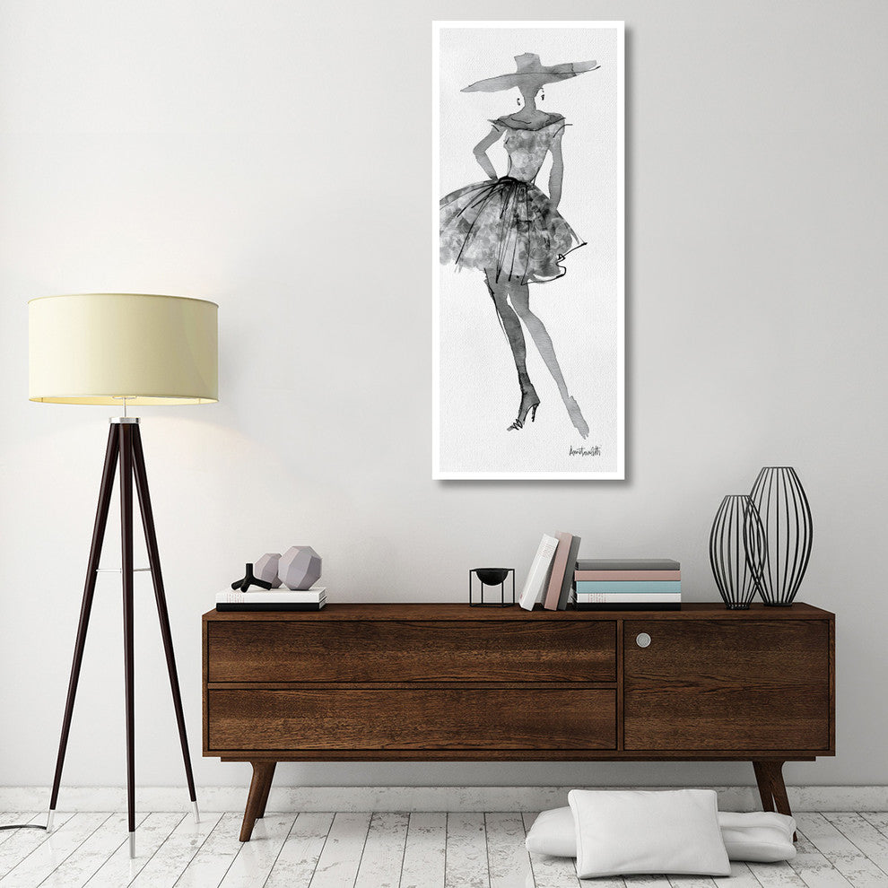 "Fashion Sketchbook V" Digital Paper Print by Anne Tavoletti, 26"x62"