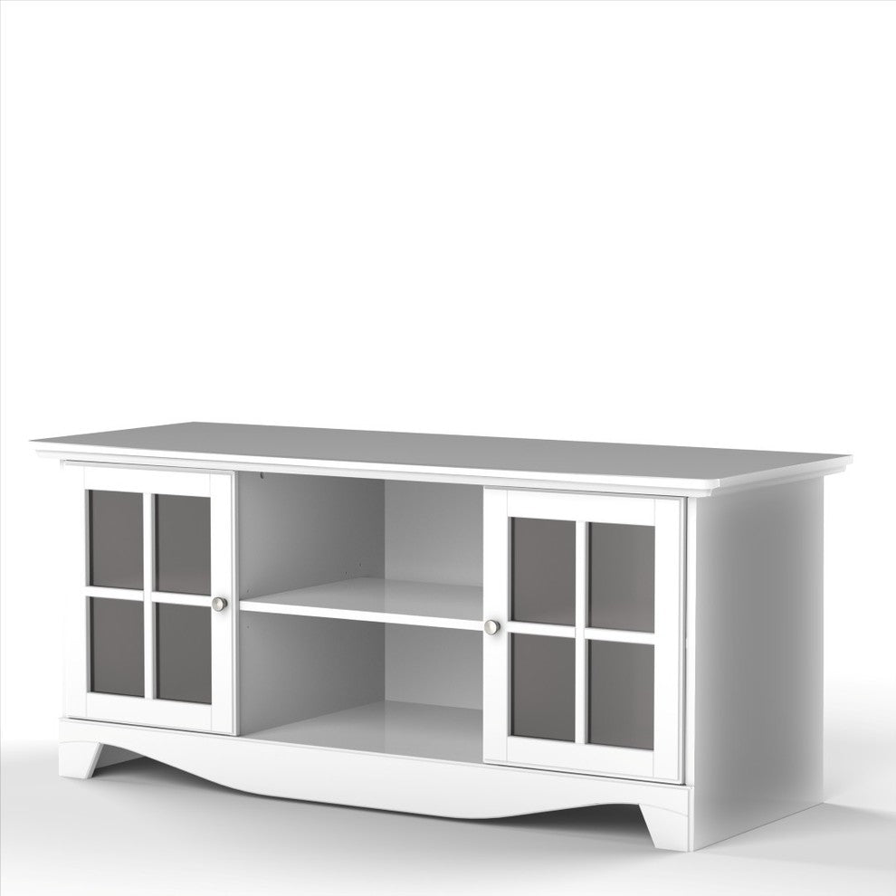 Pinnacle 56" TV Stand 101203 from Nexera, White