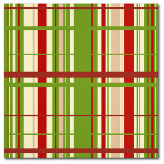 Tina Lavoie 'Beautiful Christmas IV' Canvas Art, 18" x 18"