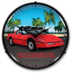 GMRE903204 C4 Red Corvette Clock