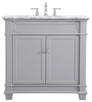 Elegant Decor Wesley Bathroom Vanity VF50036GR, Gray