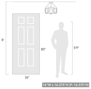 Marco Semi-Flush Matte Black With Clear Glass