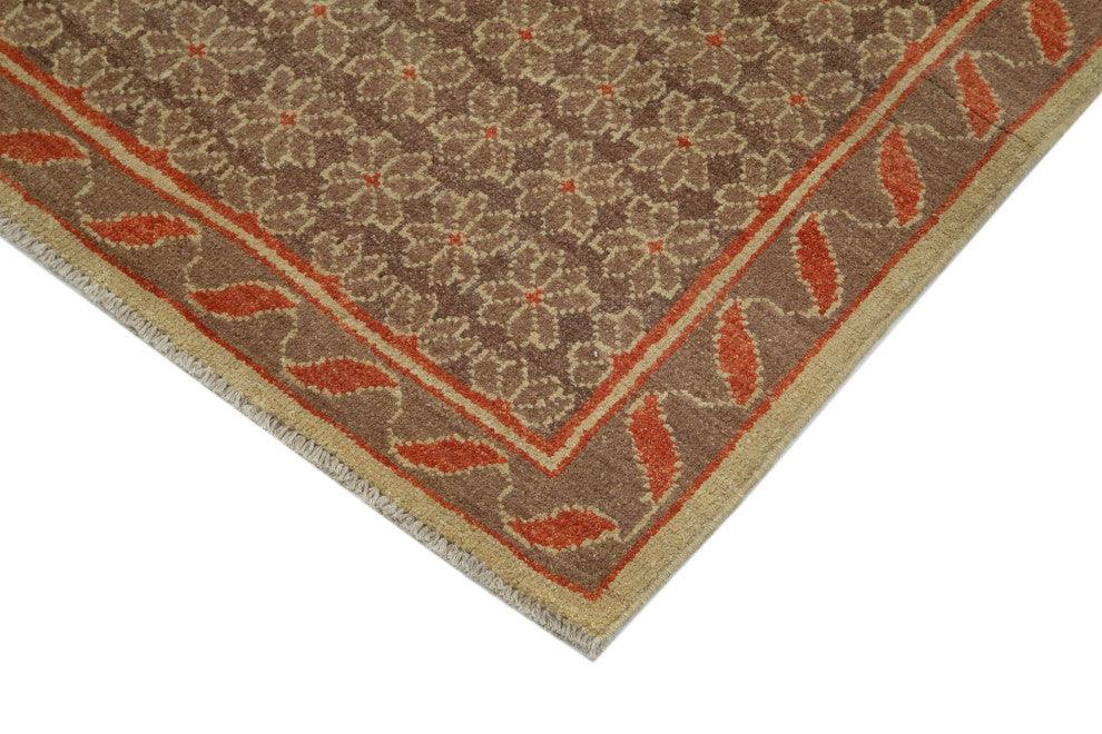 Rug N Carpet - Handwoven Oriental 2' 7" x 9' 10" Runner Oushak Area Rug