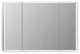 Carsoli 48" Clear Glass Surface-Mount/Recessed LED Mirror Medicine Cabinet