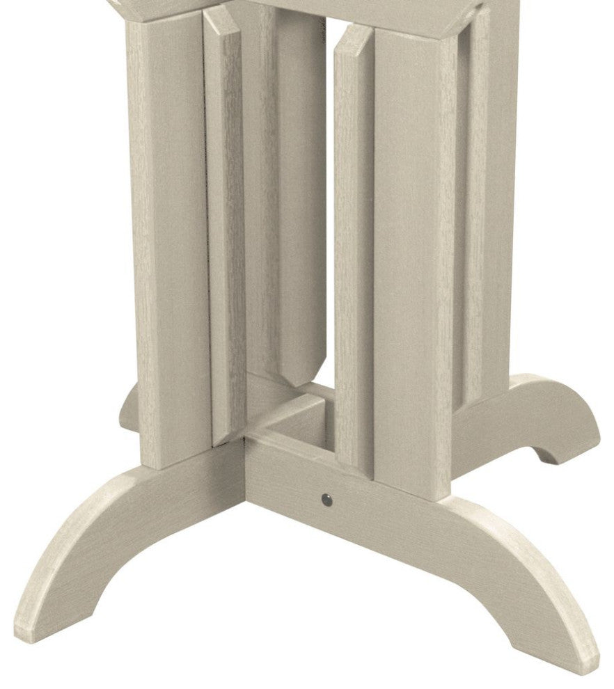 Round Dining Table, 48", Whitewash
