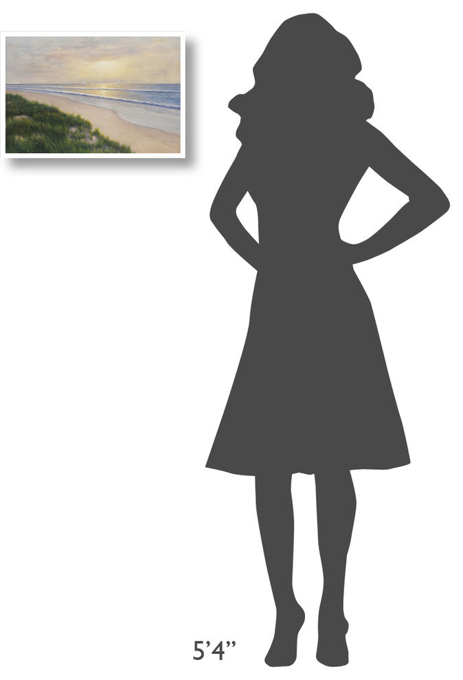 "Seaside" Digital Paper Print by Diane Romanello, 20"x14"
