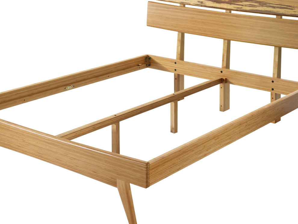 Azara Platform Bed, Caramelized, California King