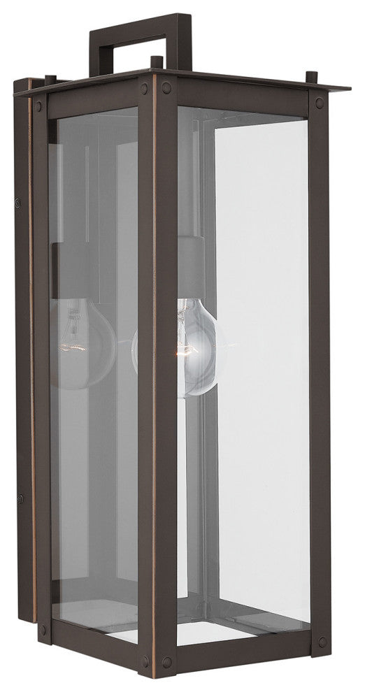 Capital Lighting 934612 Hunt 21" Tall Outdoor Wall Sconce - Oiled Bronze