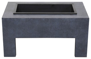 Astella Monolith Fire Basin, Gray Granite