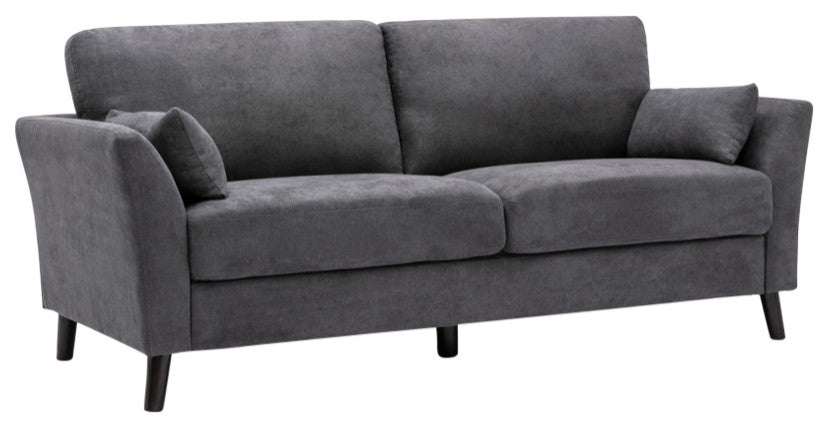 Damian Woven Sofa, Gray