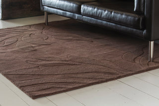 Jaipur Transitional Area Rug, Brown, 7'x10'