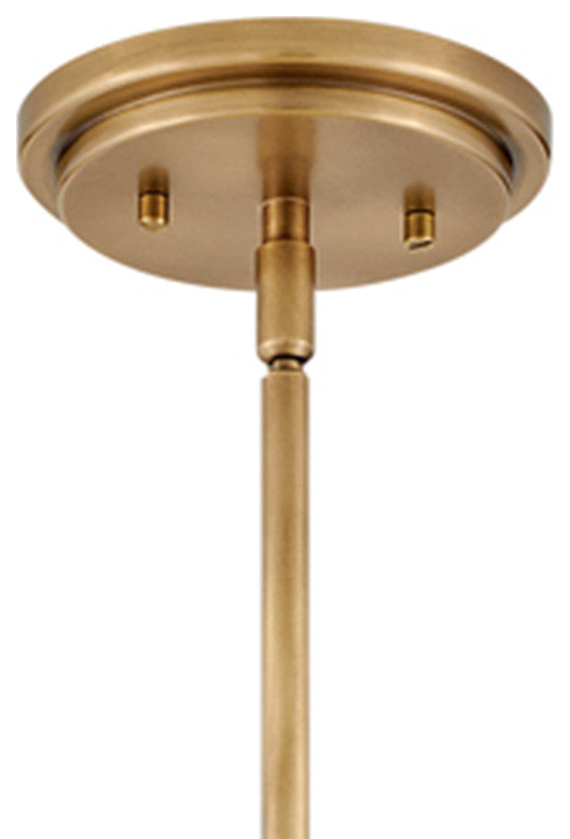 Hinkley Arti 14.5" Medium Pendant Light, Heritage Brass