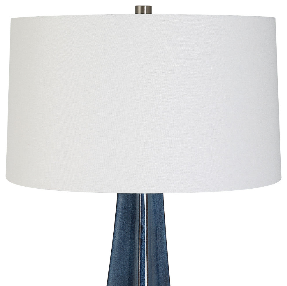 Uttermost 30229 Teramo Scalloped Ceramic Table Lamp