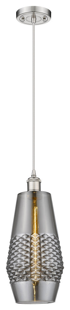 Innovations 516-1P-SN-G683-7-LED 1-Light Mini Pendant, Brushed Satin Nickel