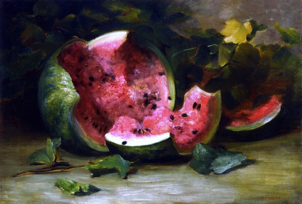 Charles Ethan Porter Cracked Watermelon, 18"x27" Wall Decal