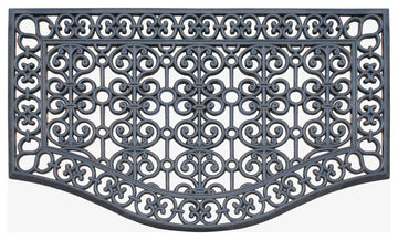 A1HC Large Floor Door Mat, Rubber Grill Drainable Design, Anti Fatigue, 24"x39"