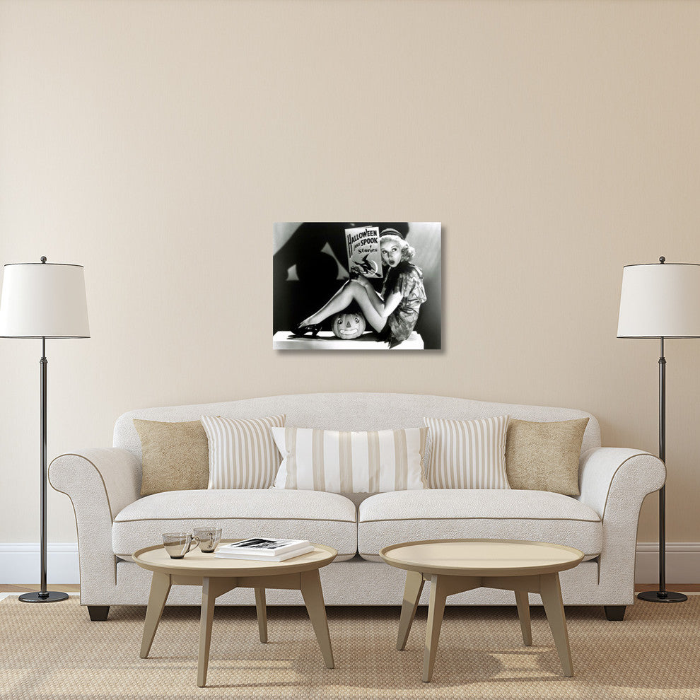 "Halloween - Betty Grable" Canvas by Hollywood Photo Archive, 36x27"