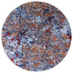 Ahgly Company Indoor Round Mid-Century Modern Area Rugs, 5' Round