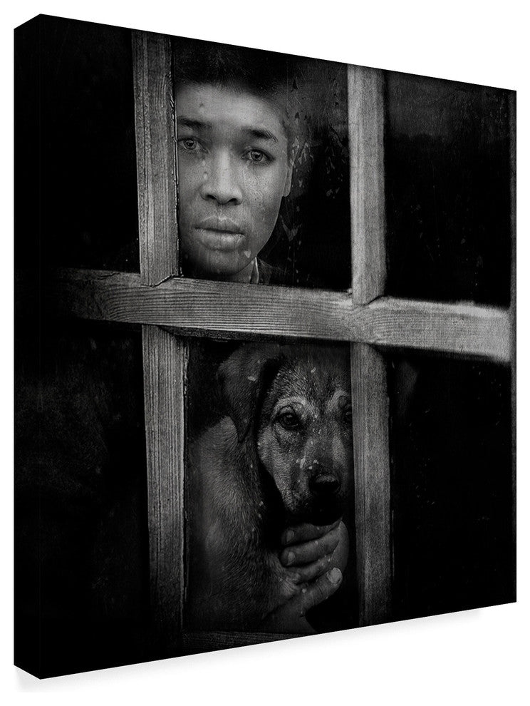 Svetlana Melik Nubarova 'Only Friend' Canvas Art, 35"x35"