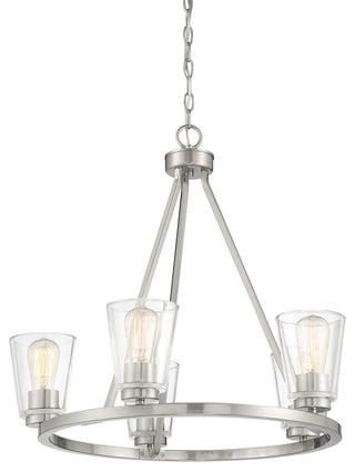 Calhoun 5-Light Satin Nickel Chandelier