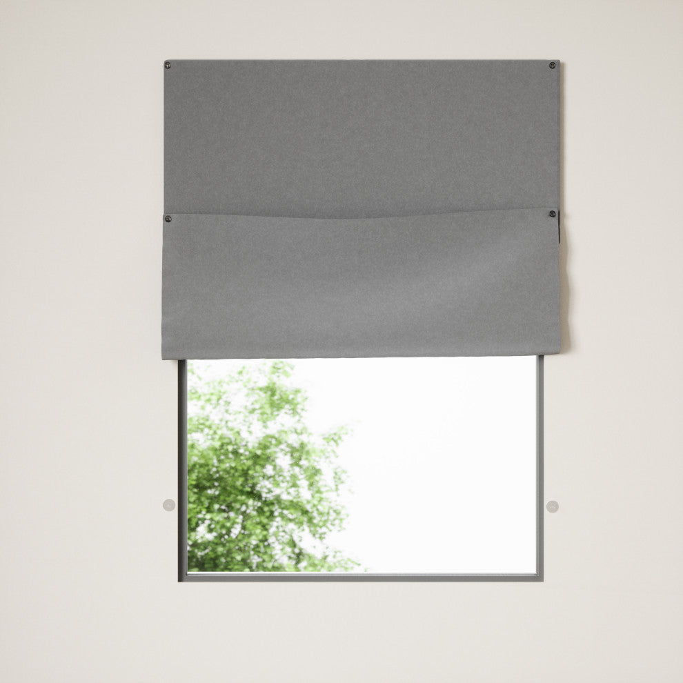 Nightfall Blackout Panel 51X72 Charcoal